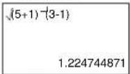 AURORA CK59 - ■ To select the calculator input &amp; output format [1] Maths or [2] Line. - 2