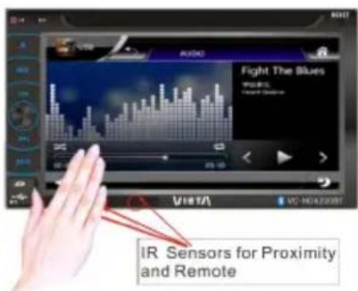 AUDIO Fight The Blues IR Sensors for Proximity and Remote