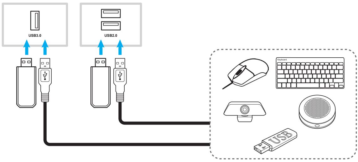 OPTOMA OCH100 - Raccordement USB - 1