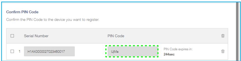 OPTOMA OCH100 - Configuration d'un code PIN à 4 chiffres - 9