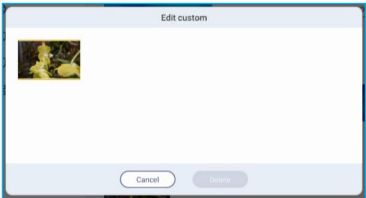 OPTOMA OCH100 - Personnalisation du système - 3