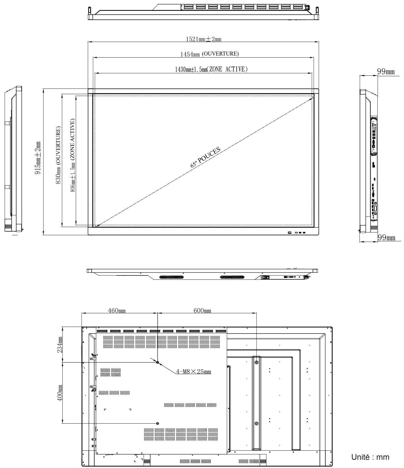 OPTOMA OP651RK+ - pouces - 1