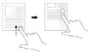 Diagram illustrating document processing steps with arrows indicating transformation from a text file to a document.