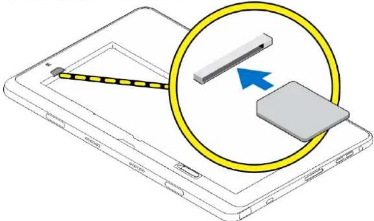DELL Venue 7139 - Installing the micro-SIM Card - 4