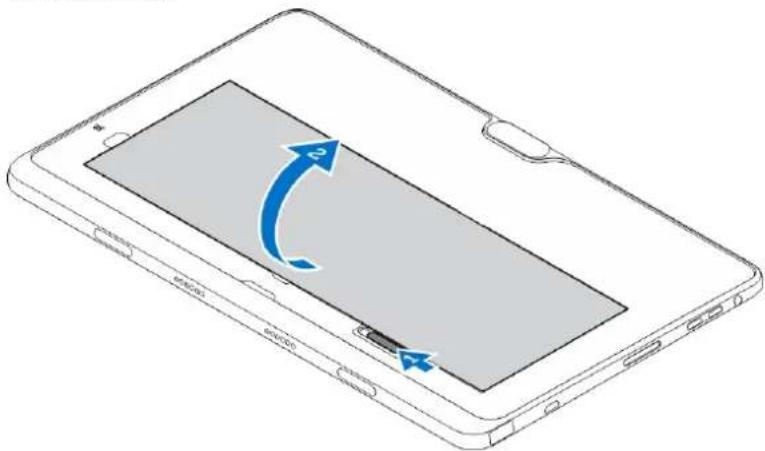 DELL Venue 7139 - Installing the micro-SIM Card - 3