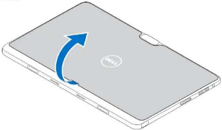 DELL Venue 7139 - Installing the micro-SIM Card - 2