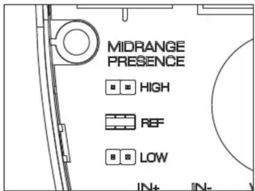 MIDRANGE PRESENCE HIGH REF LOW IN+ IN-
