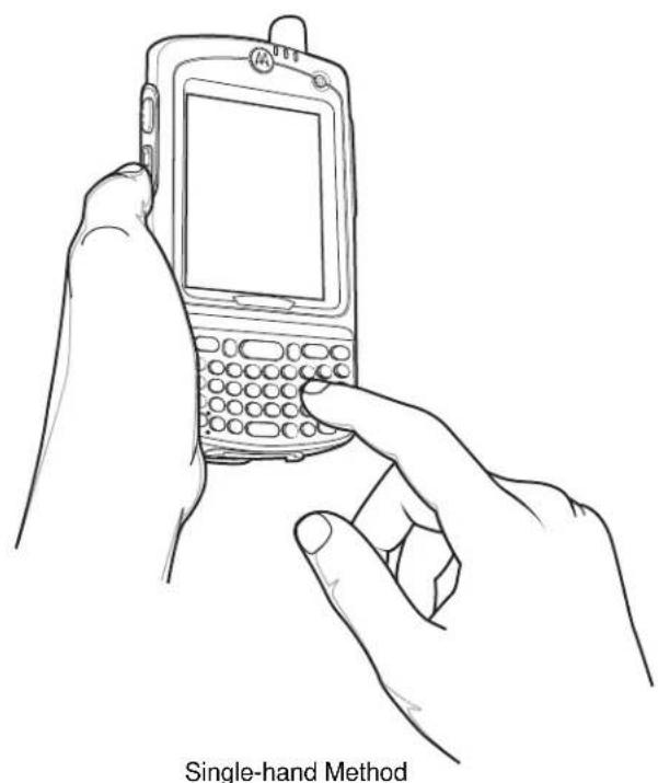ZEBRA MC75 - Entering Data - 1