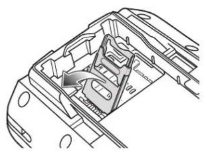 ZEBRA MC75 - Installing the SIM Card - 4