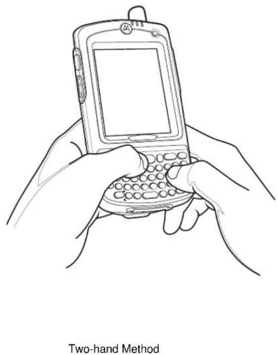 ZEBRA MC75 - Entering Data - 2