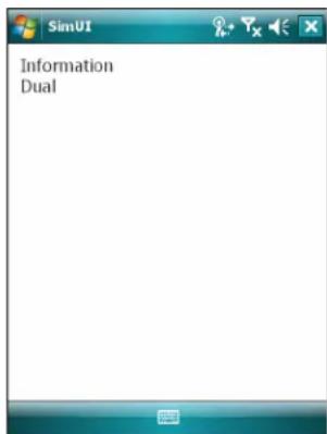 Information Dual