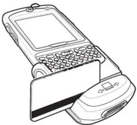 ZEBRA MC75 - Using the MSR - 1