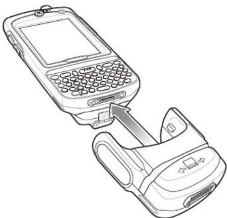 ZEBRA MC75 - Attaching and Removing the MSR - 1