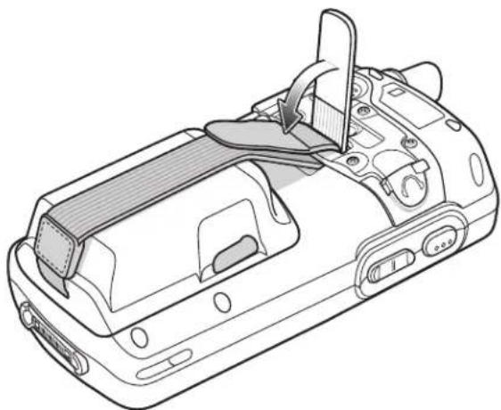 ZEBRA MC75 - Adjusting the Handstrap - 1