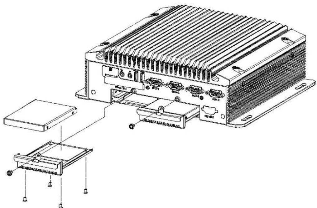 Advantech ARK-3510 - HDD/SSD Installation - 1