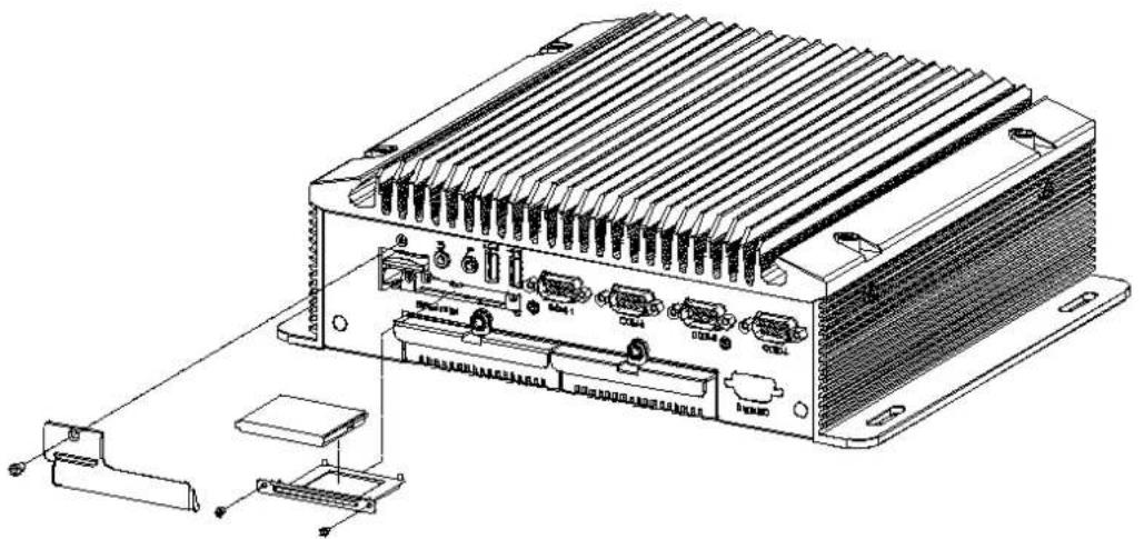 Advantech ARK-3510 - CFast / SIM Installation - 1