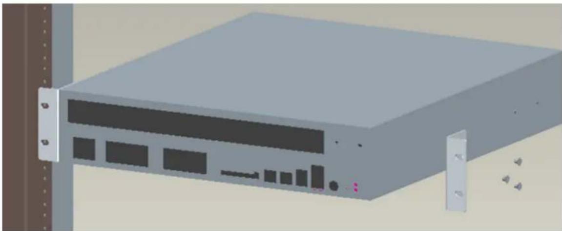 HP TippingPoint S8005F - Two-Post Rack Mount for 2U Chassis - 2
