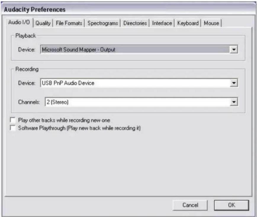 BRIGMTON BTC-404-M - Uso de Audacity - 1