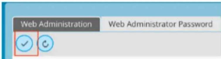 Web Administration Web Administrator Password