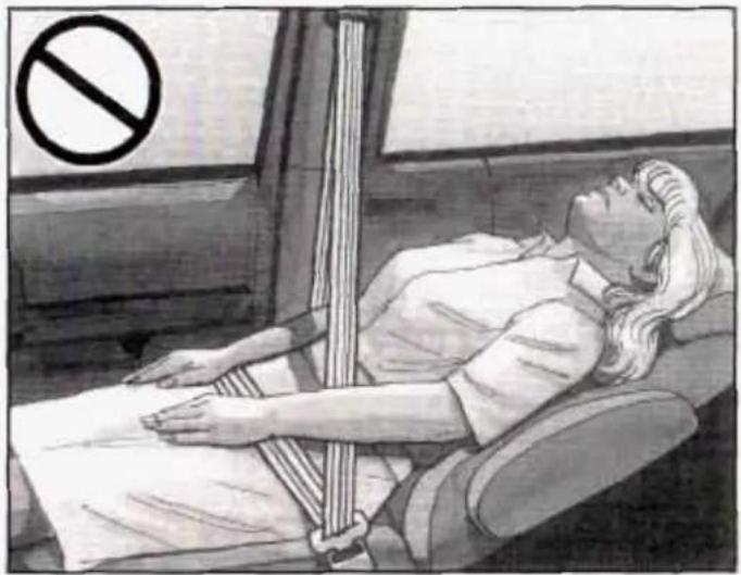 Illustration of a person lying in bed with a no-smoking symbol above, no text or symbols present