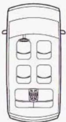 Line drawing of a cylindrical device with internal compartments and a central display (no text or symbols)