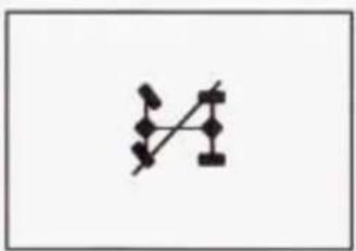 Pure electrical circuit lines without any symbols