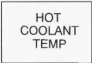 HOT COOLANT TEMP