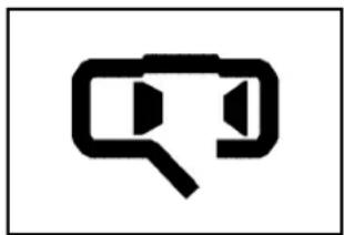Simple black megaphone icon on white background (no text or symbols)