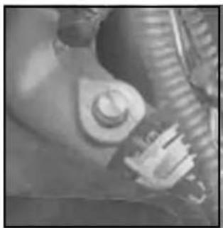 Close-up of a mechanical component with no visible text or symbols