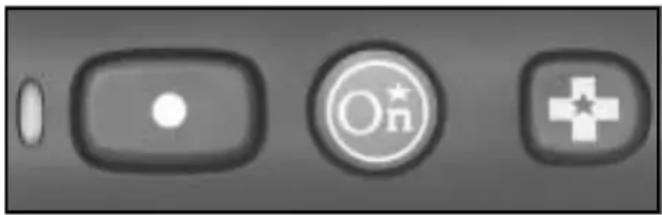 Gray-scale navigation and action buttons (no text or symbols)