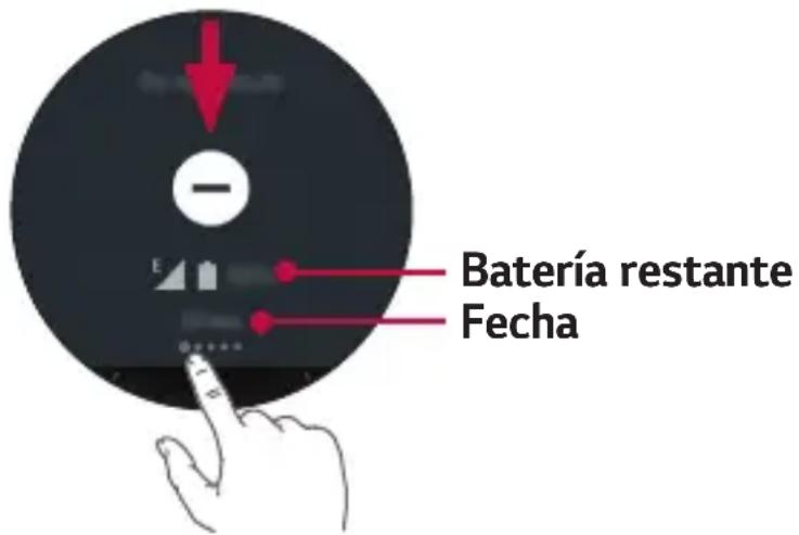 Batería restante Fecha