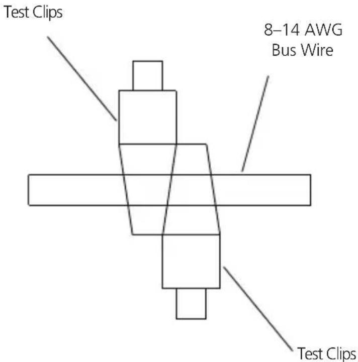 Test Clips 8-14 AWG Bus Wire Test Clips