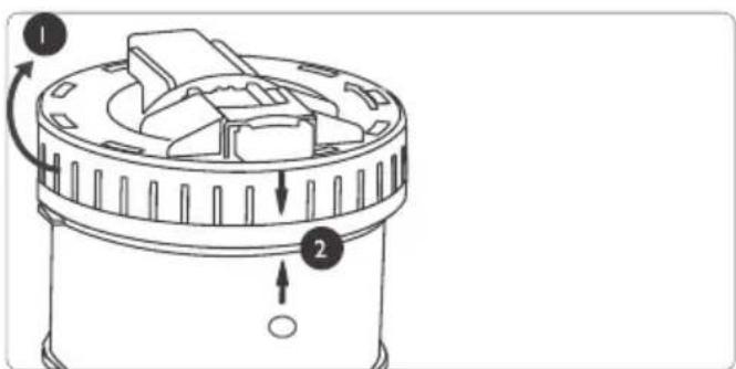 PHILIPS Pure water UV WP3891 - Thay bộ lọc - 5