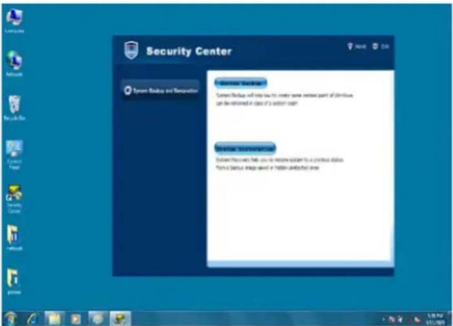 Security Center System Backup and Demodulation System Backup will help you to create some version point of dimbus. can be returned if case of a custom user. Software Setup System files web help you to remove system to a previous station from a default image outlet or hidden broadcast site.