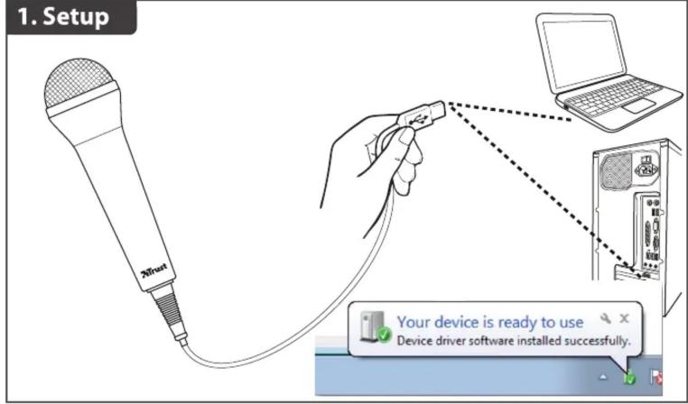 1. Setup 20/34 Your device is ready to use Device driver software installed successfully.