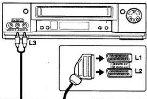AV 50Hz VIDEO AUDIO L3 L1 L2