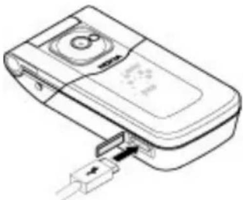 NOKIA 7510 - Conectar un cable USB - 1