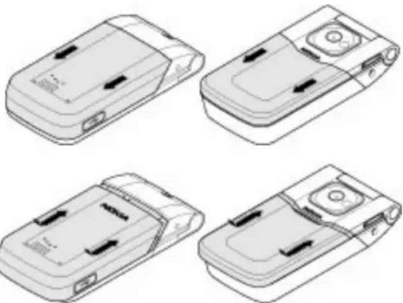 NOKIA 7510 - Cambiar cubiertas - 1