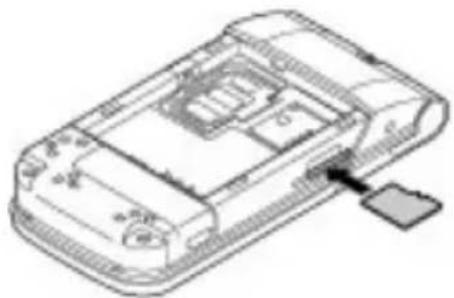 NOKIA 7510 - Insert a microSD card - 1
