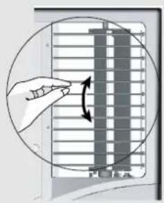 SANYO SA-76P - Air direction adjustment - 1