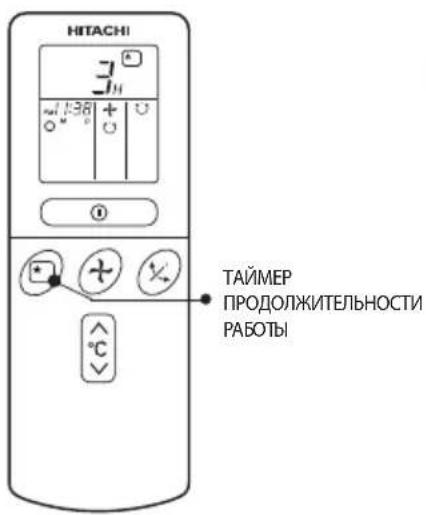HITACHI 3 TAYMER ПРОДОЛЖИТЕЛЬНОСТИ РАБОТЫ