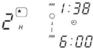 E H AM 1:38 ○ ↓ - AM ② 6:00