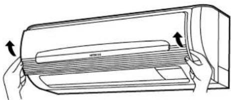 HITACHI RAC-09CH7 - Присоедините фильтры. - 1