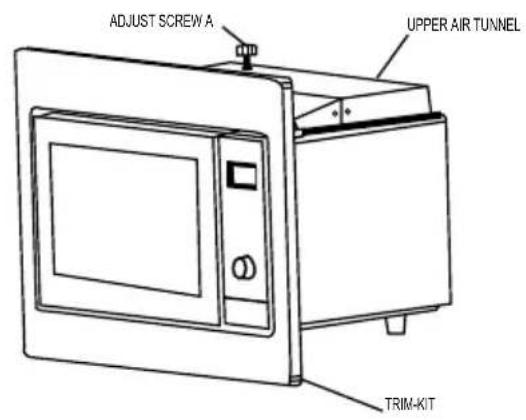 ADJUST SCREW A UPPER AIR TUNNEL TRIM-KIT