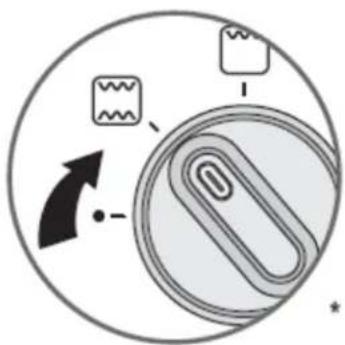 graph TD A["Packet Icon"] --> B["Arrow to Left"] B --> C["Circle with Box and Ring"] C --> D["Arrow to Right"] D --> E["Star"]
