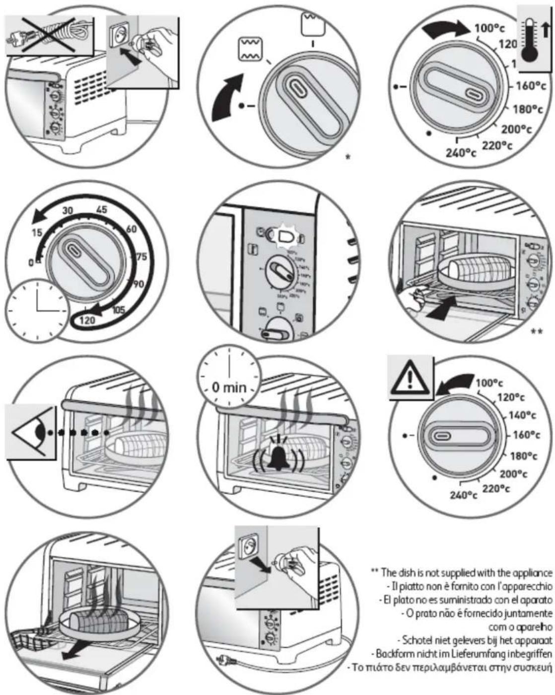 TEFAL OF 2611 GRILL - Indicator lights - 13