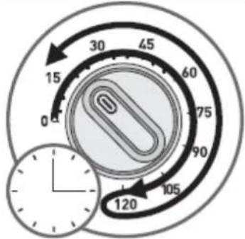 30 45 15 60 75 90 105 120 0 d