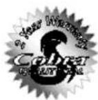 COBRA 148 NW ST - Limited One Year Warranty14 - 1