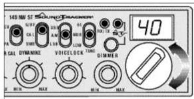 149 MHz ST SOUNDTRACKER CAI CAL SMBT LAW R CAL DYNAMICE VOICELOCK SIMMER MIN MAX MIN MAX 40