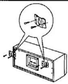Technical diagram showing a device with a magnified inset view of its internal components, likely an optical or mechanical assembly.